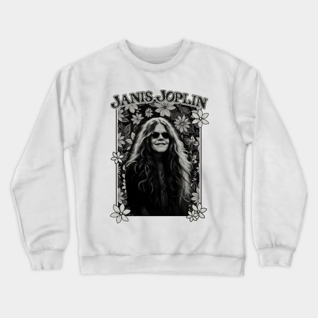 JANIS JOPLIN Crewneck Sweatshirt by DISCO DISCO MX